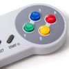 2 Pack Rechargeable USB PC SNES Controller with USB Receiver Wireless Gamepad