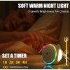 Sleep Sound Machine 27 Sounds Rechargeable White Noise Machine with Night Light