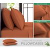 Queen Sheets by , Genuine 100% Organic Viscose Derived from Bamboo Bed Sheet Set
