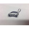 Smart Car ref240 pewter effect emblem on a zip puller