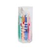 L APIS: Lapis Toothbrush, Dental Recommended, Happy Colors, 12 Colors, Animal Pattern, Baby Teeth, Safety Design, Gift, Educational, 1 Year Old, 2 Years Old, 3 Years Old, Baby, Animal, Clear Case