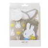Small Planet Miffy Baby Set Bib & Socks/Plush Dick Bruna