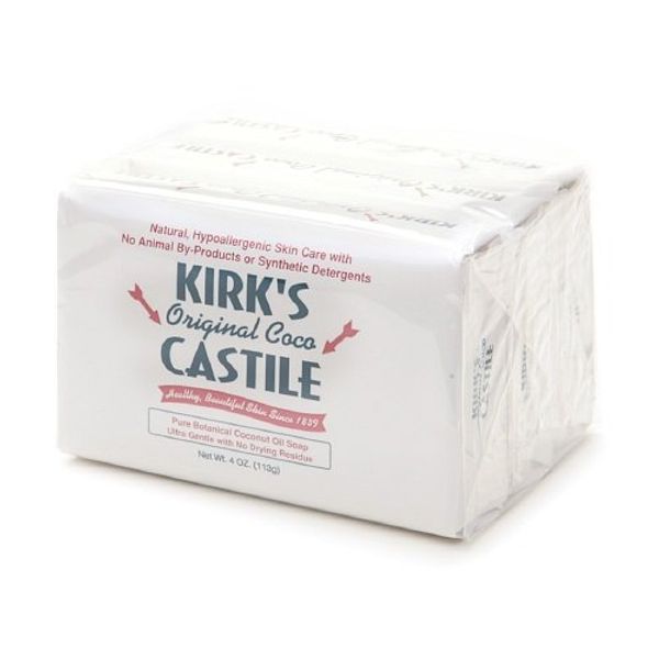 Kirk's Original Coco Castile Bar Soap, Original 3 ea