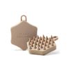 Allna Organic Shampoo Brush Scalp Massage Ergonomic S-Shaped Hook 1 Piece