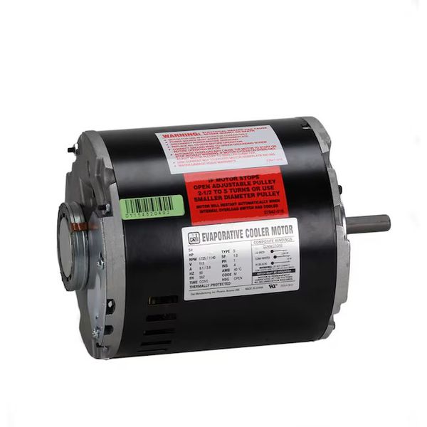 **NEW** DIAL Evaporative Cooler Motor 115-VOLT 2206 3/4 HP 2-Speed