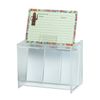 Create Your Own Recipe Card Box - clear acrylic