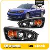 Headlights Assembly Pair of Fits 2004-2008 Chevy Malibu Replacement Left+Right