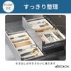ARESACHI Cutlery Case Spoon Rack Tray Drawer Storage Kitchen Telescopic
