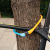 Yesmin 4 Digit Resettable Cable Code Bike Lock, Weatherproof Anti Theft Bicycle Lock(Black)