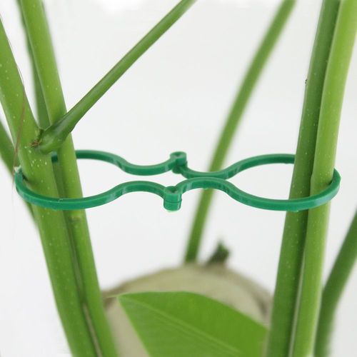 Hysagtek 200 Pcs Garden Plant Clips Plant Support Clips Twisty Plant Rings for Securing Plants