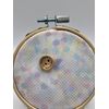 Wooden button needleminder | two pack | cross stitch accessory | handmade large and small
