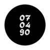 07.04.90 - Birthdate Design with Birth Day.Month.Year PopSockets Swappable PopGrip