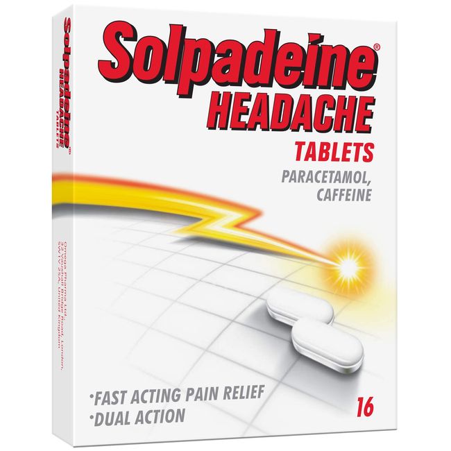 Solpadeine 16 headache tablets