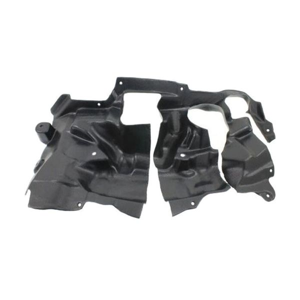 Debrroce Fits 5/6/7-Series Engine Splash Shield Undercar Cover Guard Deflector Right Side Black Plastic