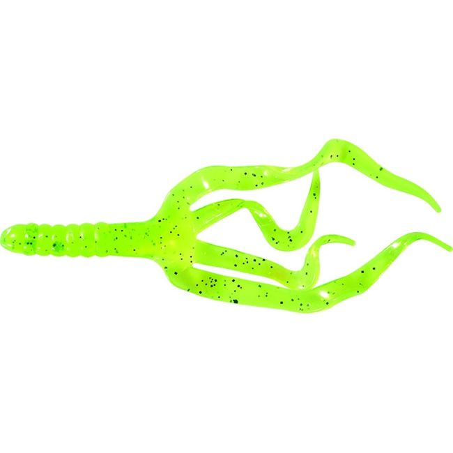 Mister Twister SDT10-10S Split Double Tail, 4” • 10 per Pack