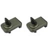 Windlock Sash Auxiliary Lock, Bronze, Set of 2, Window Lock, Security