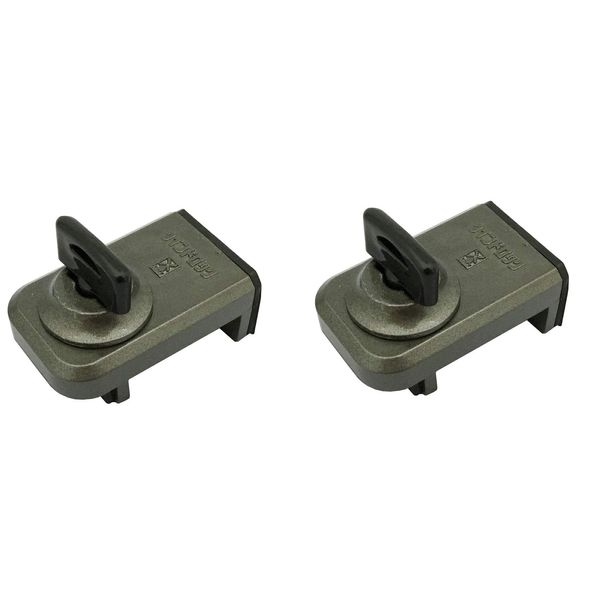 Windlock Sash Auxiliary Lock, Bronze, Set of 2, Window Lock, Security