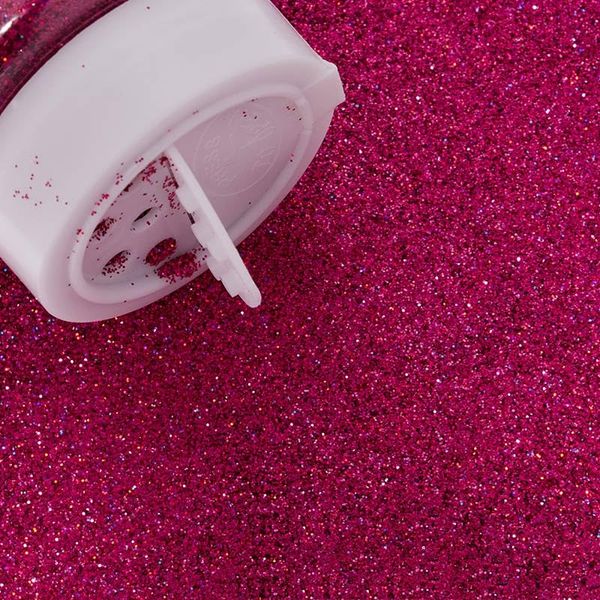 1 Lb Fuchsia Fine Holo Glitter
