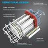 100W LED Temporary Work Light 14,500LM Linkable Hanging Construction Lamp 5000K
