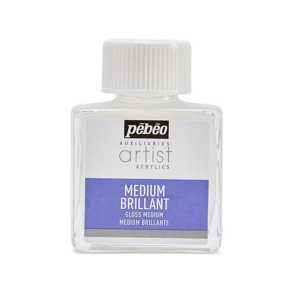 Pebeo 75 ml Medium Gloss, Transparent