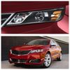 Headlights Assembly Fit For 2014-2020 Chevy Impala Halogen  Pair (Left+Right)