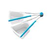 Dreamfarm - Levoons Self-Leveling Measuring Spoons Set for Kitchen and Baking, Clear