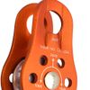 Fusion Climb Nuro Fixed Side Aluminum Pulley Orange 20KN