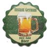 Ceramic Coaster Set Gift: Instant German