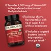 Organic Chewable Vitamin B12 | Dr Mercola | 30 Tablets