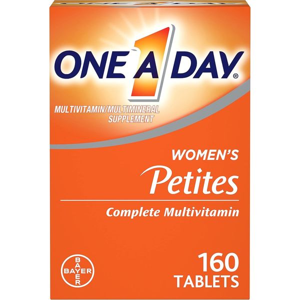 One-A-Day Women's Petites Complete Multivitamin, 160-Count
