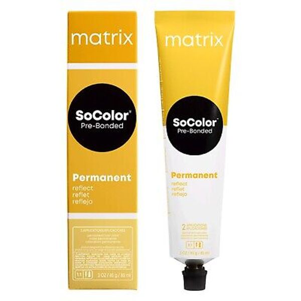 Matrix Socolor Pre-Bonded 7CC Dark Blonde Copper Copper Permanent Hair Color 3oz