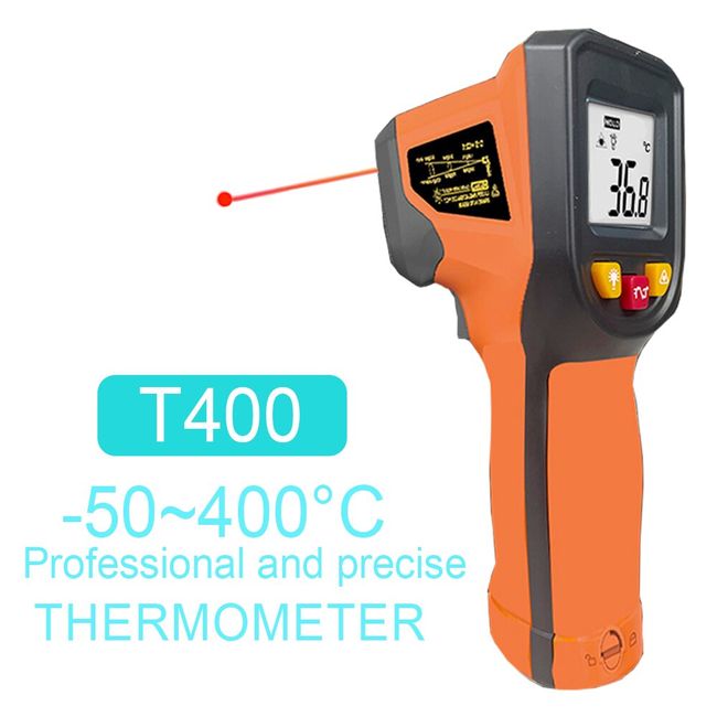 50-400c pyrometer infrared thermometer gun temperature