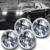 4Pcs 5-3/4" 5.75" LED Headlights Hi/Lo Beam For Corvette Chevelle*/