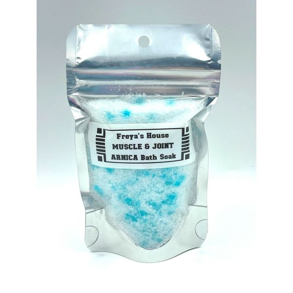 ARNICA MAGNESIUM Organic Bath Salt/Muscle Soak/Joint & Muscle Relaxer/ Detox