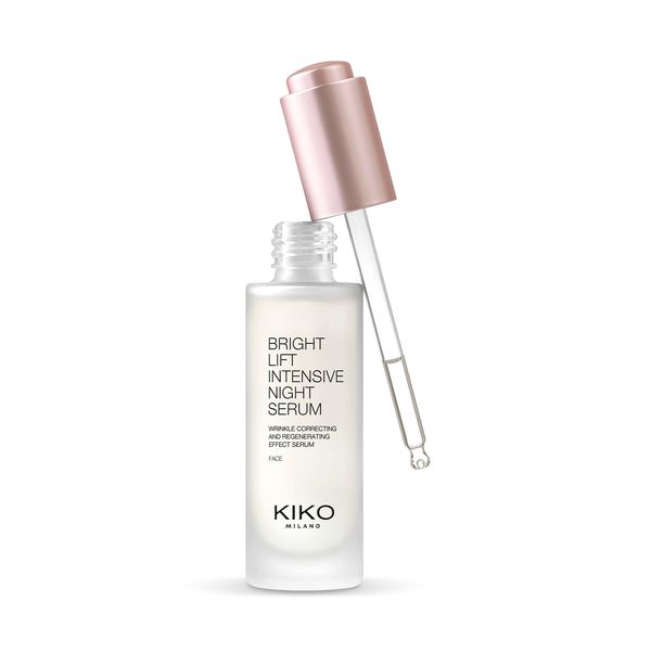 KIKO Milano Bright Lift Intensive Night Serum | Corrective Face Serum For Wrinkles With A Regenerating Effect