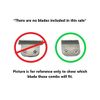 Wahl Lithium Ion Beard Trimmer Adjustable 6 Setting Guide Comb Blade Attachment