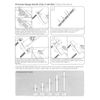 Mila ProLinea Smart Spindle Window Lock handle 9mm - 50mm Long Black