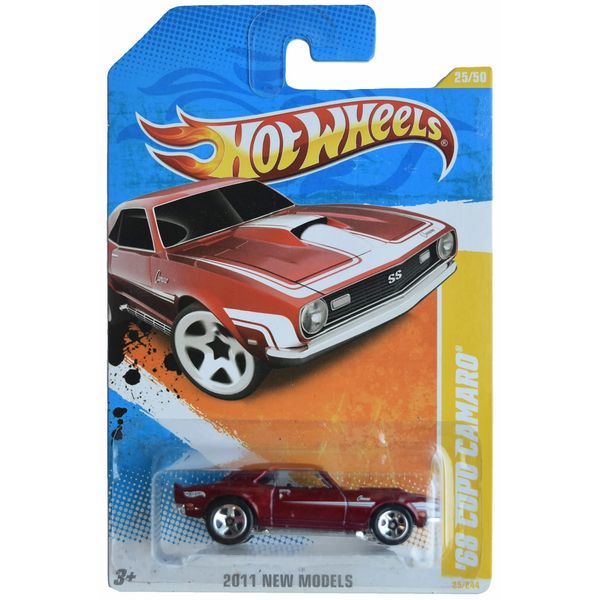 Hot Wheels '68 Copo Camaro, New Models 2011 25/50 [red]
