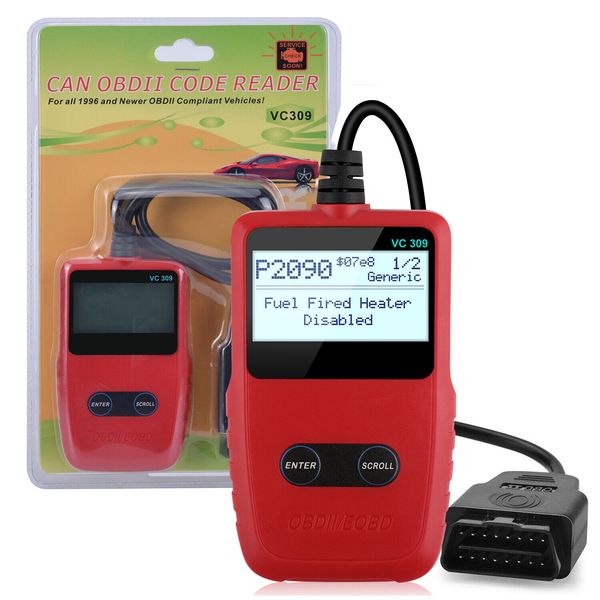 Car OBD2 Scanner Check Car Engine Light Fault Code Reader Diagnostic Scan Tools