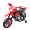6V Electric Kid Ride on Car Dirt Bike Battery Motorcycle Toy w/ Training Wheels