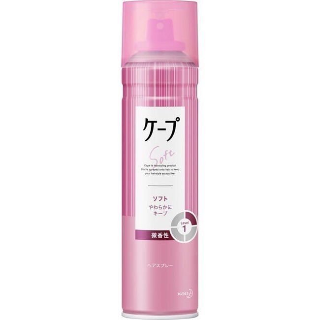 Kao Cape Hair Spray Soft Slightly Scented 180g 輕盈定型噴霧微香