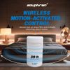 Souphran Plug-in Wireless Motion Activated Light Control, No Wiring, 130 Ft RF Range, Adjustable Detection Range, Always-on Timer and Light Sensor, Motion Detector and Plug Set