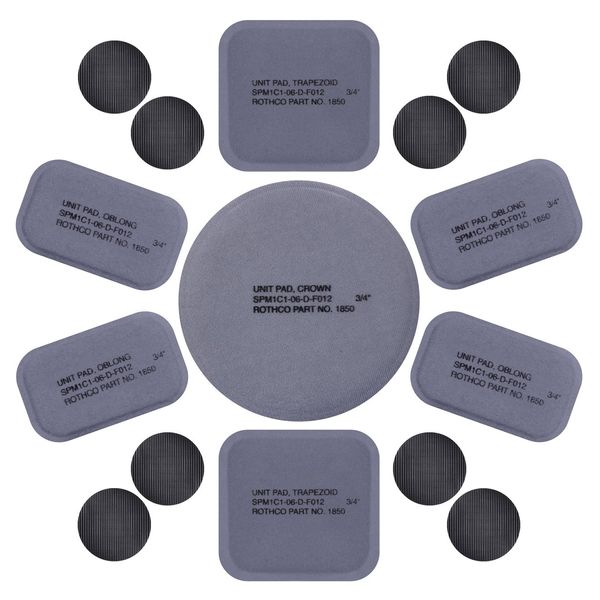 Rothco 1850: Tactical Helmet Replacement Pad Set