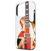"British Flag Union Jack Guitar" graphic design Case for iPhone 13 Pro