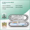 Case for Braun Oral B/Oral-B Pro/Philips Sonicare/Fairywill Sonic Electric Toothbrush with Accessories Storage, Portable Holder Travel Protective Cover