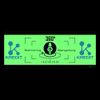 EVANGELION KREDIT High Luminous Dash Decal Sticker