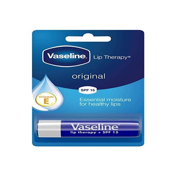 Vaseline Essential moisture Lip Therapy Original Lip Balm, 4gm