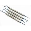German Dental Composite Filling Instrument 4pcs Set Titanium Tips Light Weight