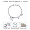 Philip Jones Letter B Initial Stretch Bracelet Created with Zircondia® Crystals