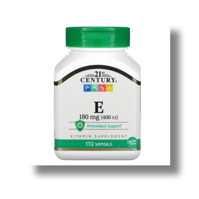 21 Century 21st Century Vitamin E 180 mg (400 IU) 110 Softgels